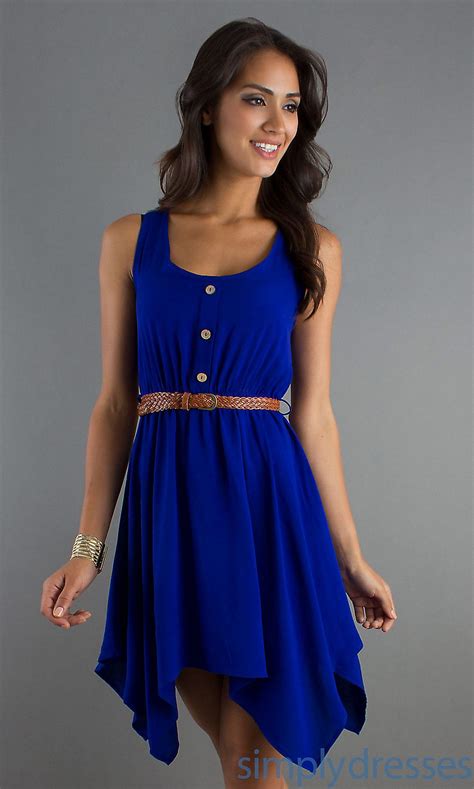 blue summer dresses for women.